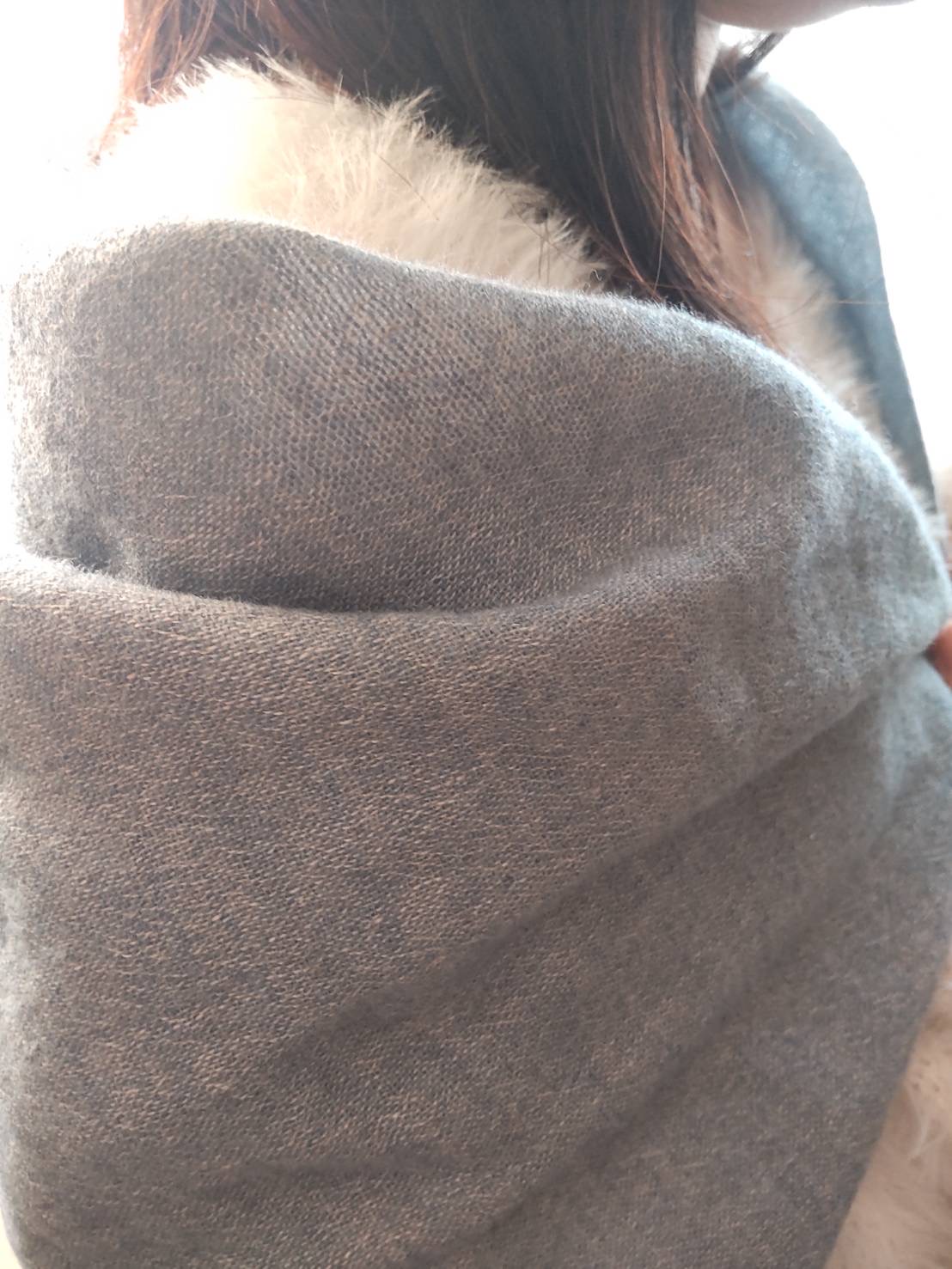 【 BLG580 】リネンウールガーゼ エキストラファインラムウール WDタンブラー